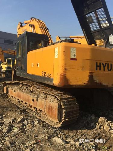 现代r335lc-7挖掘机